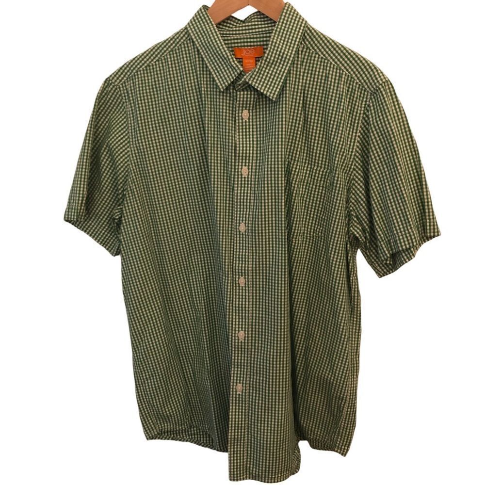 Joe Fresh Short Sleeve Check Shirt, 100% Cotton - Size XL‎ - Picture 3 of 5